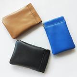 Custom Closing Earring Ring Leather Travel Jewelry Organizer Pouch Mini Pu Leather Jewelry Packaging