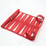 Personalized customize portable roll up tool organizer bag folding small canvas storage tool bag