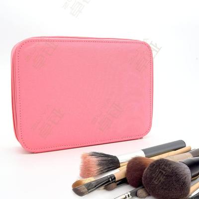 Custom Logo Cosmetic Bags Portable Vegan Cosmetic Women Beauty Makeup Case Girls Travel Toiletries O