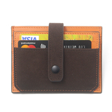 Custom Logo Slim Credit Card Holder Wallet Sublimation RFID Minimalist PU Leather ID Wallet Card Hol