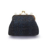 Fashionable Squeeze Metal Buckle Coin Purse Snap Closure Purse With a Clasp Frame Kiss Lock Coin Pur