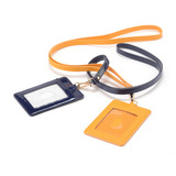 Custom Logo Personalized PU Leather Waterproof Suitcase Luggage Tag for Anti Lost Travel Accessory