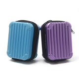 ABS Suitcase Pu Material Waterproof Small Square Luggage Travel Box Eva Camera Case Cosmetic Bags Ca