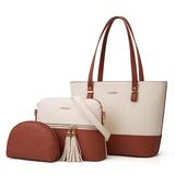 2023 PU 3pcs Portable Fashion Mother to Child Bag Large Capacity Female Handbag Women Custom Tote Ba