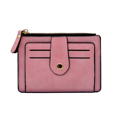 Business Badge ID Card Holder Wallet Women Leather Bank Credit Card Multi Slot Slim Card PU Leather
