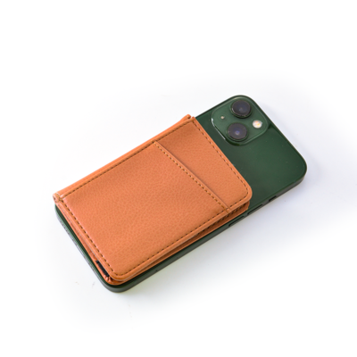 Cell Phone Credit Magnetic Card Holder WIth Lid On Back Of Your Mobile Phone Card Wallet Phone Card